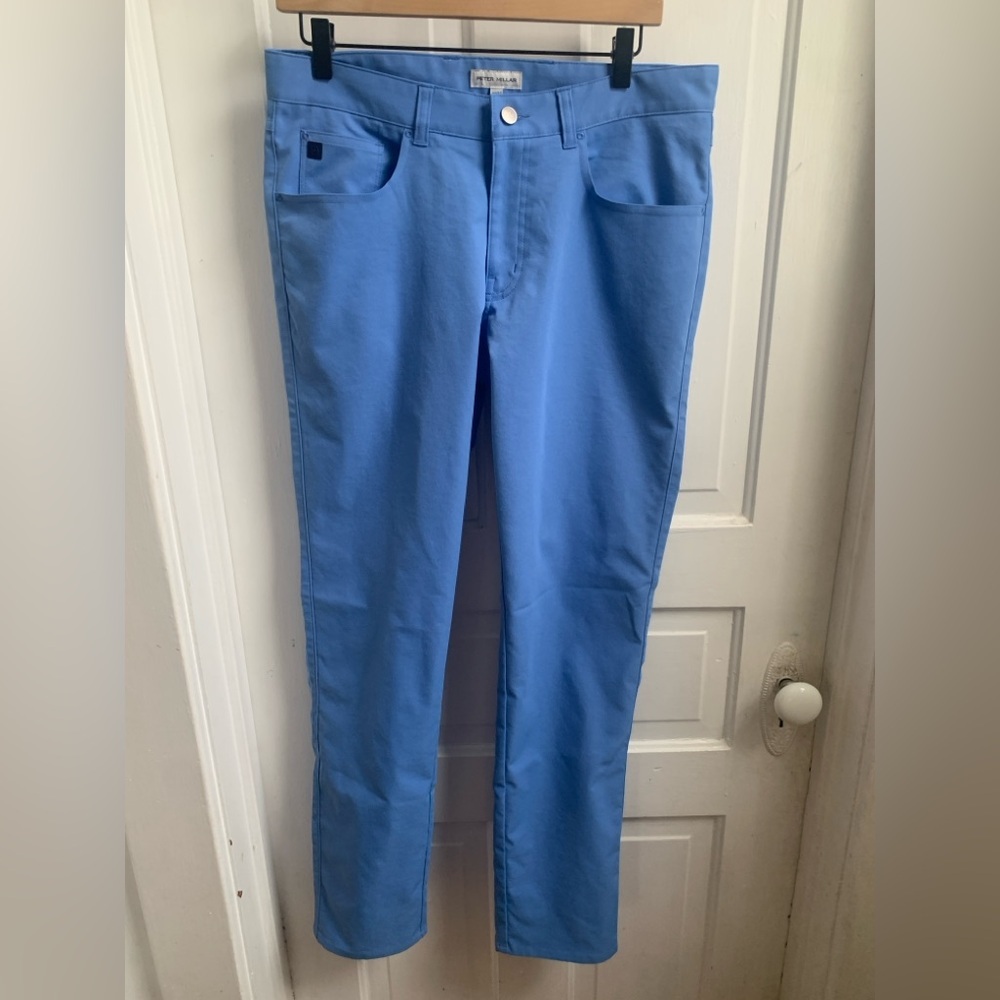 Peter Millar Blue Crown Sport Bonn Golf Performance Pants 32x32